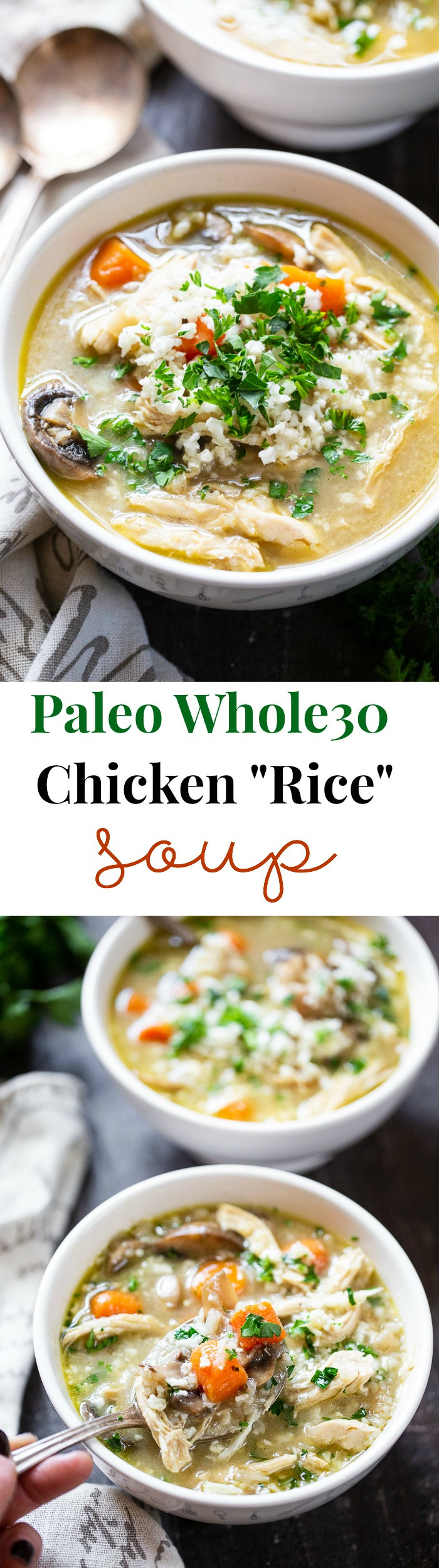Instant Pot Chicken Recipes Paleo
 Instant Pot Chicken Rice Soup Paleo Whole30
