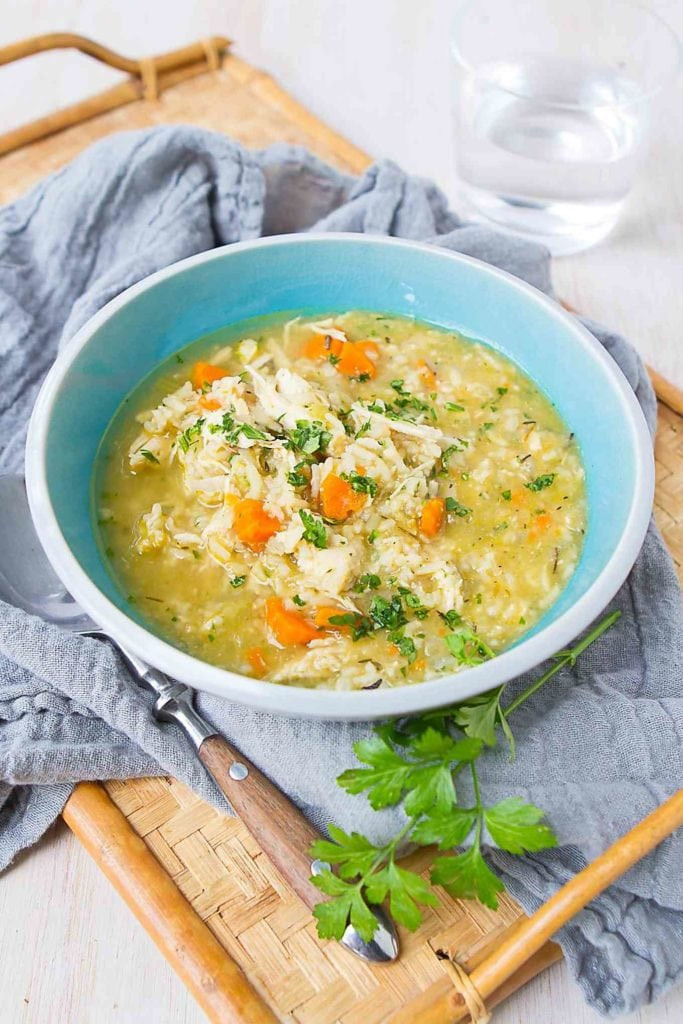 Instant Pot Chicken With Cream Of Chicken Soup
 Chicken and Rice Soup Instant Pot Cookin Canuck