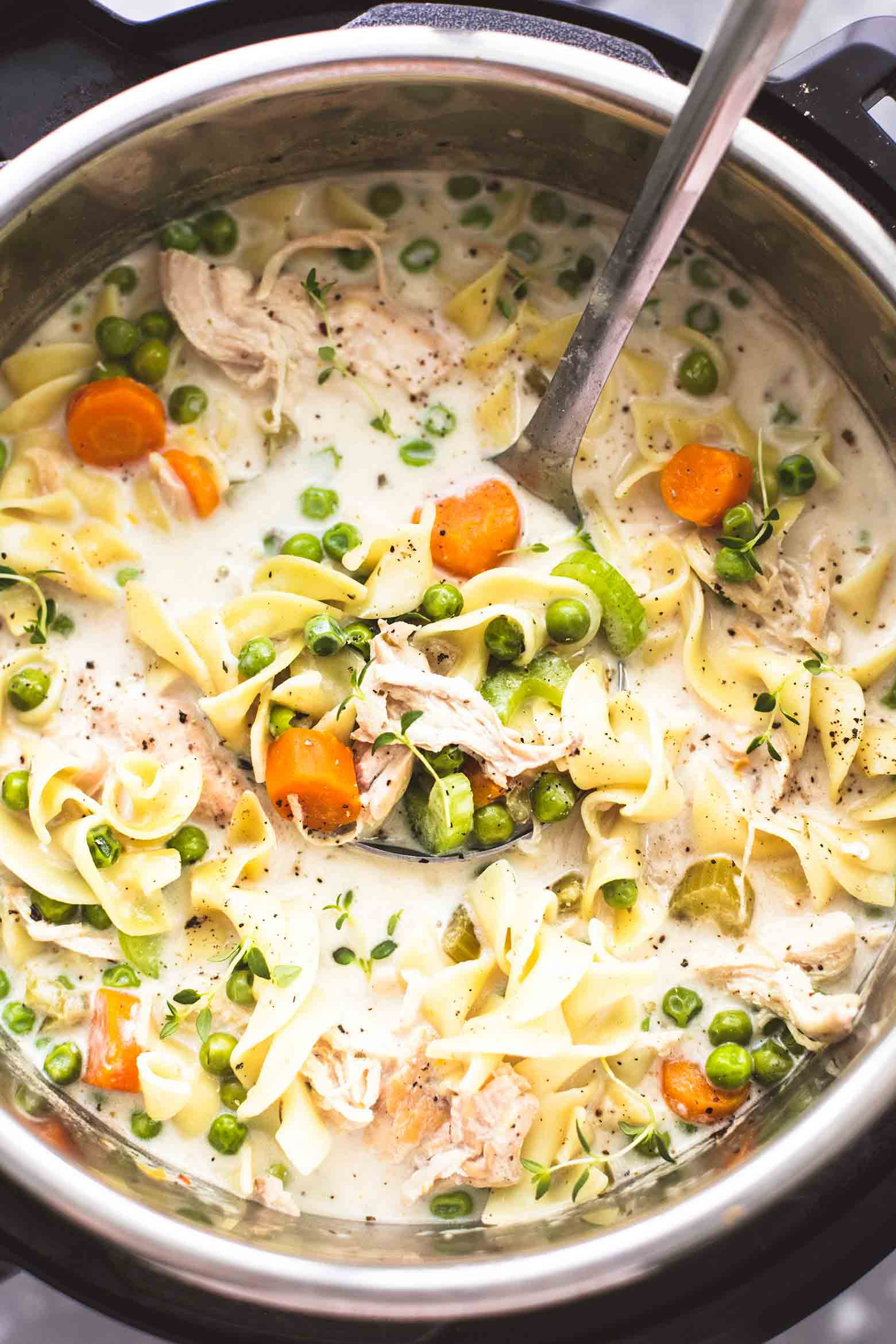Instant Pot Chicken With Cream Of Chicken Soup
 Slow Cooker OR Instant Pot Creamy Chicken Noodle Soup