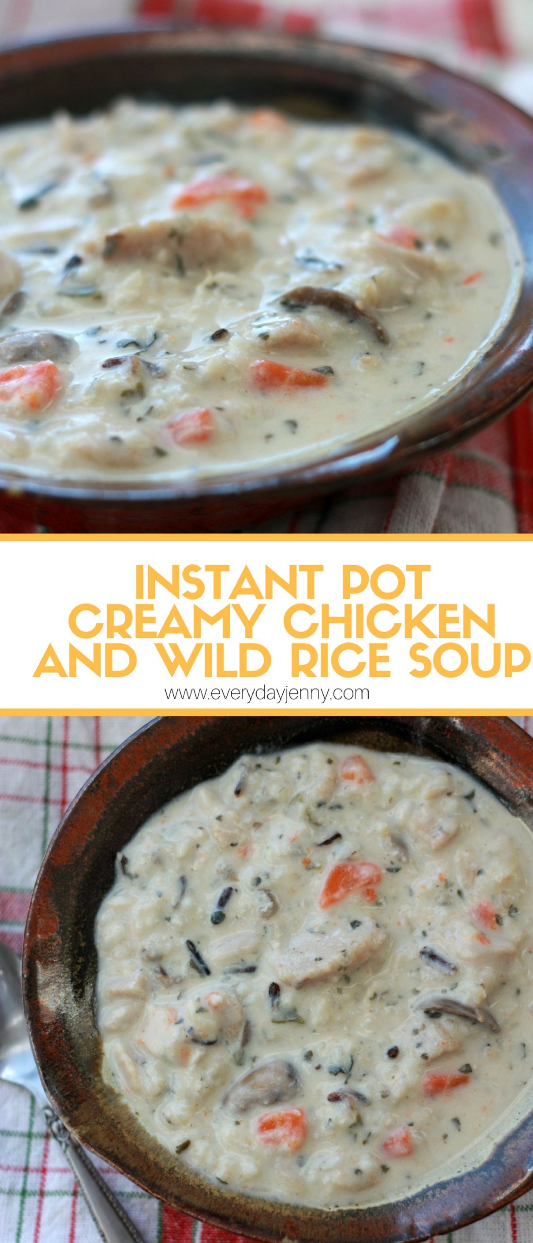 Instant Pot Chicken With Cream Of Chicken Soup
 INSTANT POT CREAMY CHICKEN AND WILD RICE SOUP