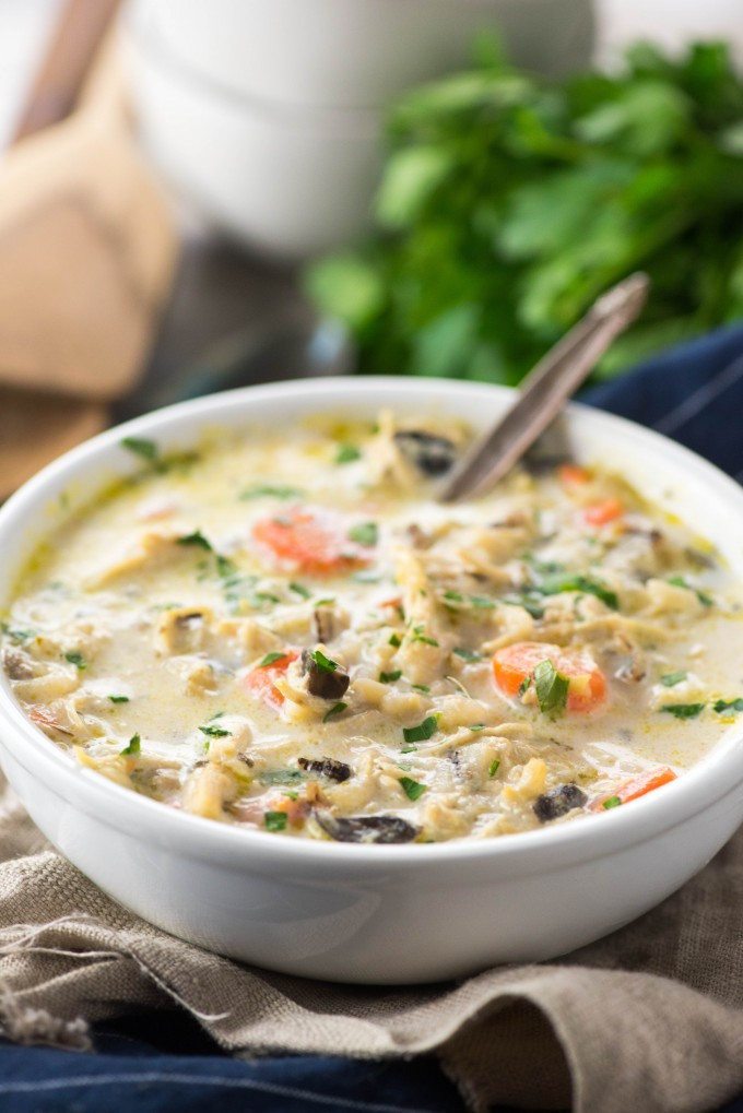 Instant Pot Chicken With Cream Of Chicken Soup
 Instant Pot Chicken and Rice Soup Pressure Cooker