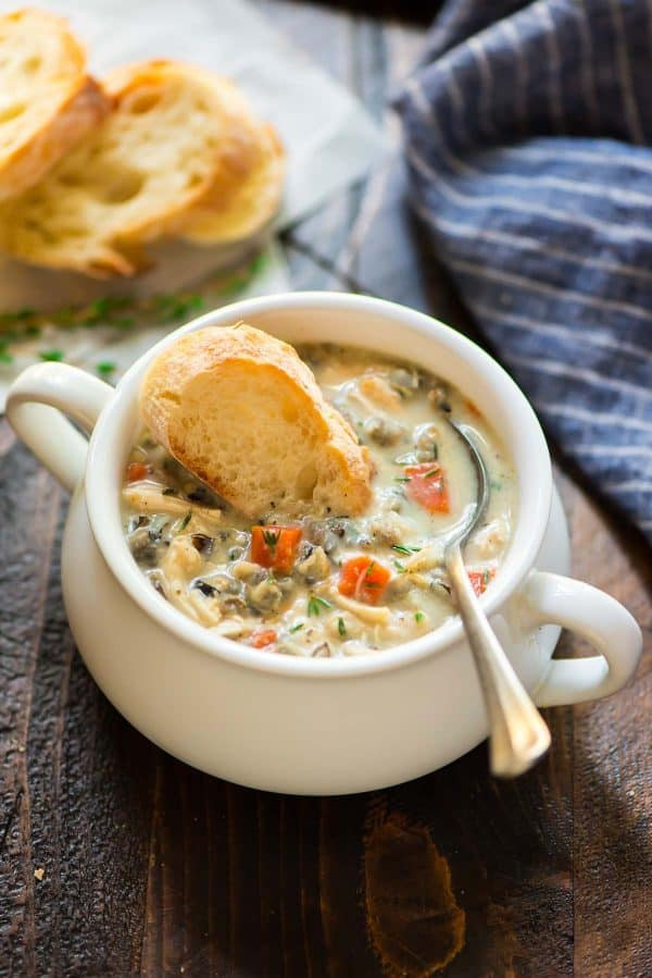 Instant Pot Chicken With Cream Of Chicken Soup
 Creamy Chicken and Wild Rice Soup