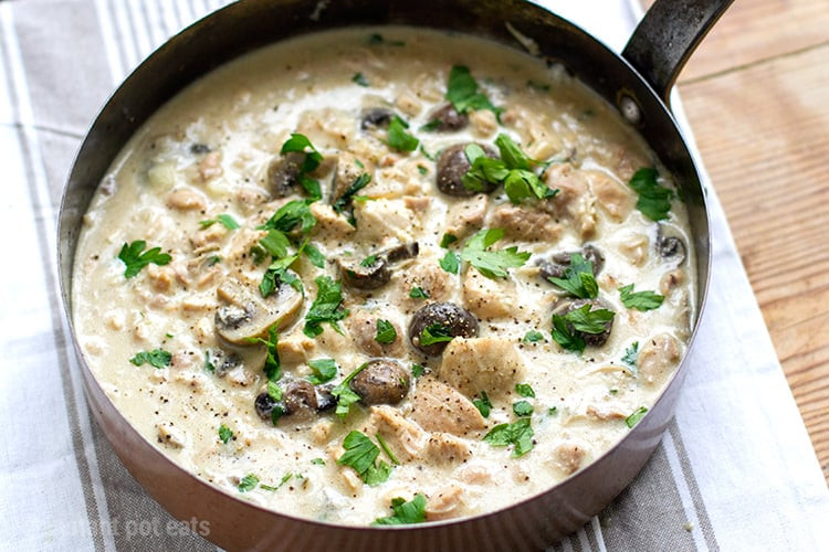 Instant Pot Chicken With Cream Of Chicken Soup
 Instant Pot Creamy Garlic Chicken Stew Instant Pot Eats