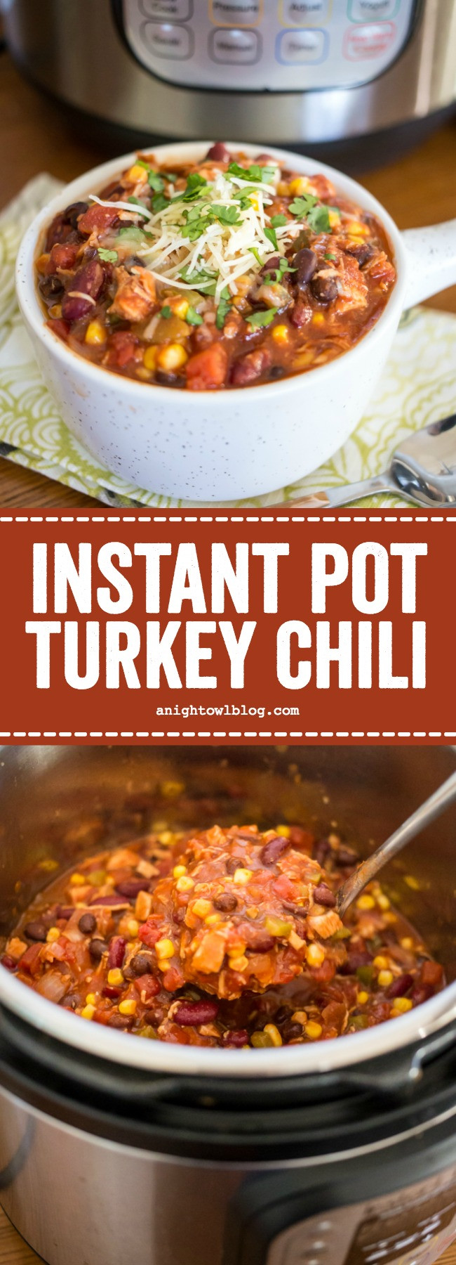 Instant Pot Ground Turkey
 Instant Pot Turkey Chili