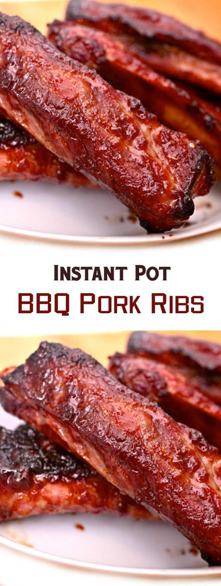 Instant Pot Pork Ribs
 Instant Pot BBQ Pork Ribs I