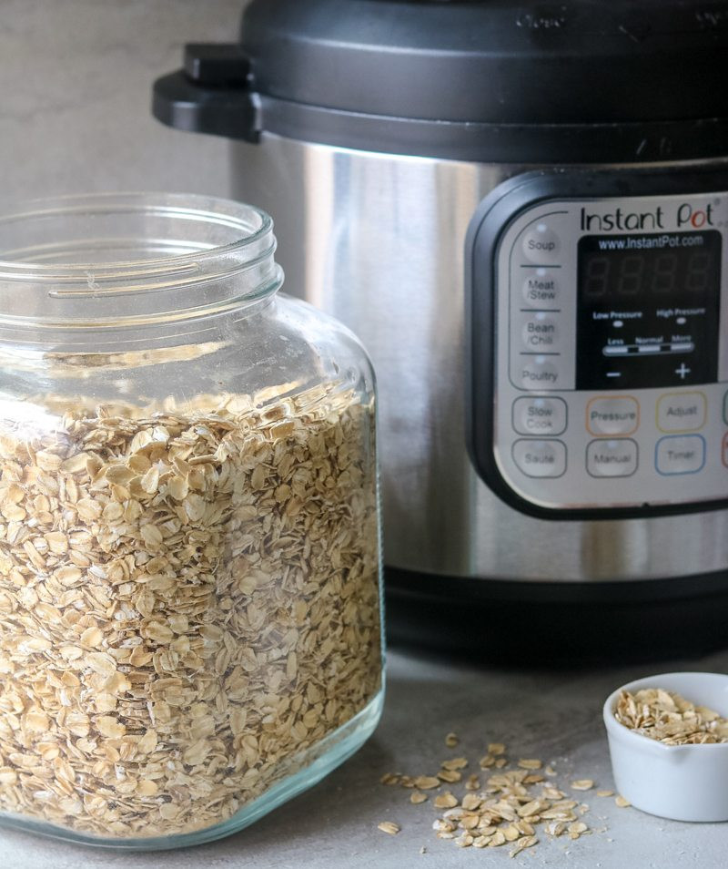 Instant Pot Rolled Oats
 Instant Pot Oatmeal Using Rolled Old Fashioned Oats
