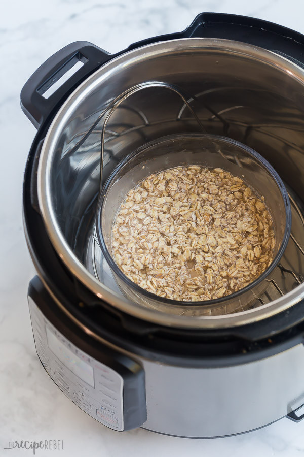 Instant Pot Rolled Oats
 Instant Pot Oatmeal steel cut oats or rolled oats The