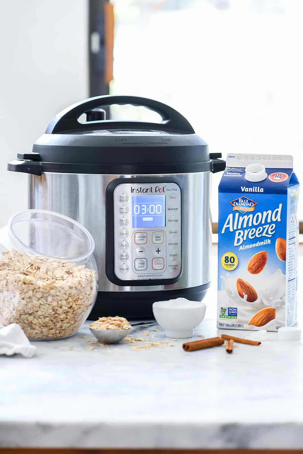 Instant Pot Rolled Oats
 Instant Pot Oatmeal Recipe for Steel Cut Oats or Rolled