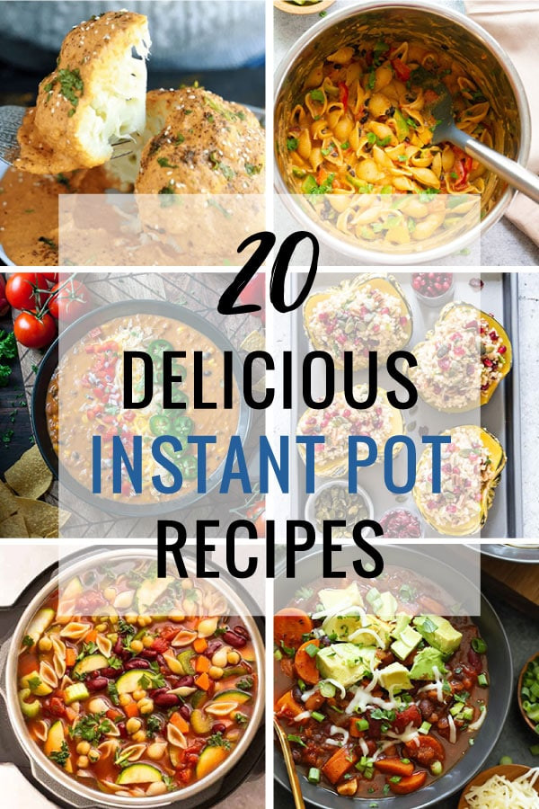 Instant Vegetarian Dinner Recipes
 The BEST Instant Pot Ve arian Recipes
