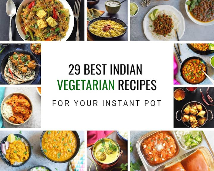 Instant Vegetarian Dinner Recipes
 29 Best Instant Pot Indian Ve arian Recipes Piping Pot