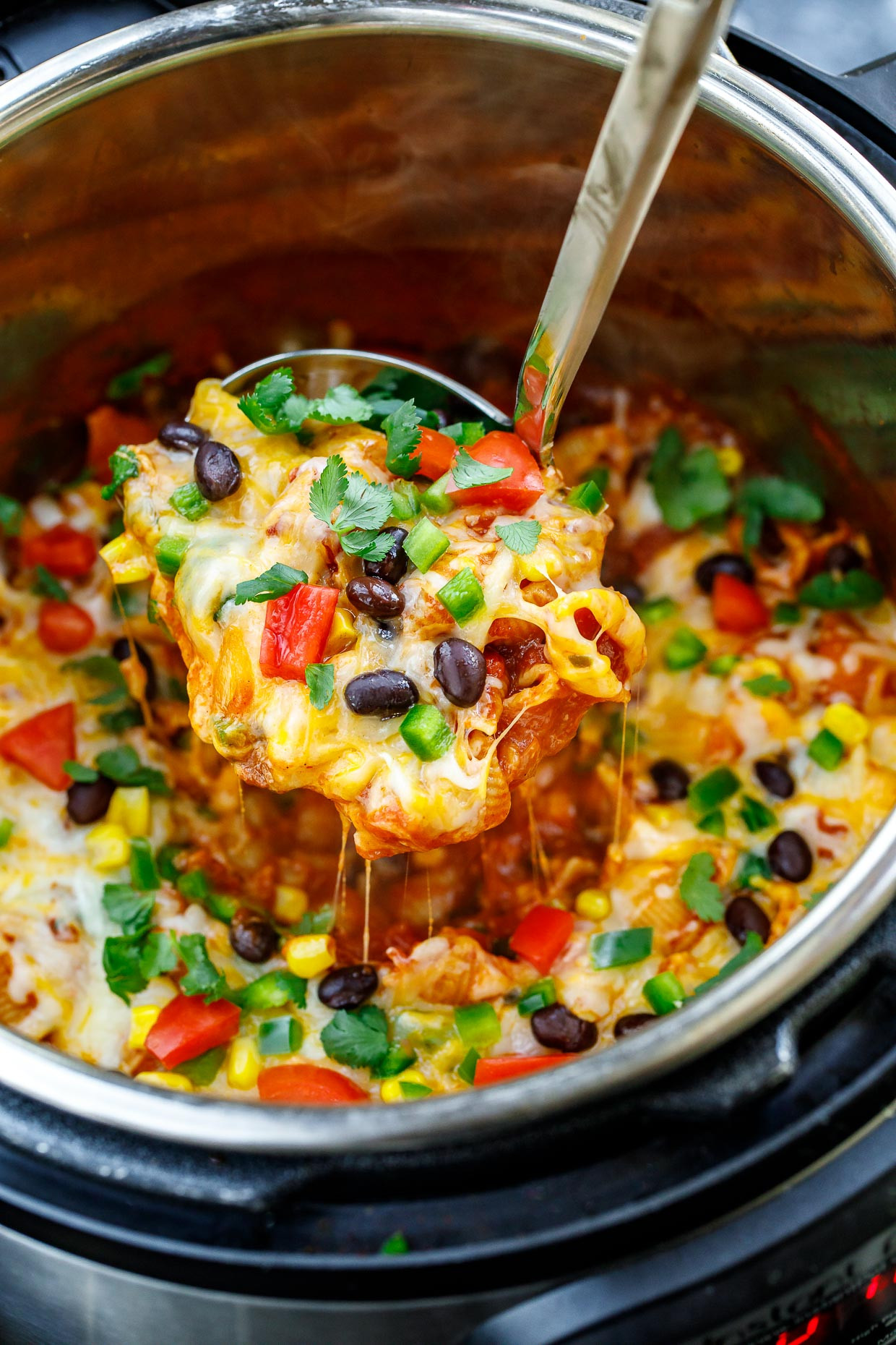Instant Vegetarian Dinner Recipes
 Ve arian Instant Pot Taco Pasta Recipe Peas and Crayons