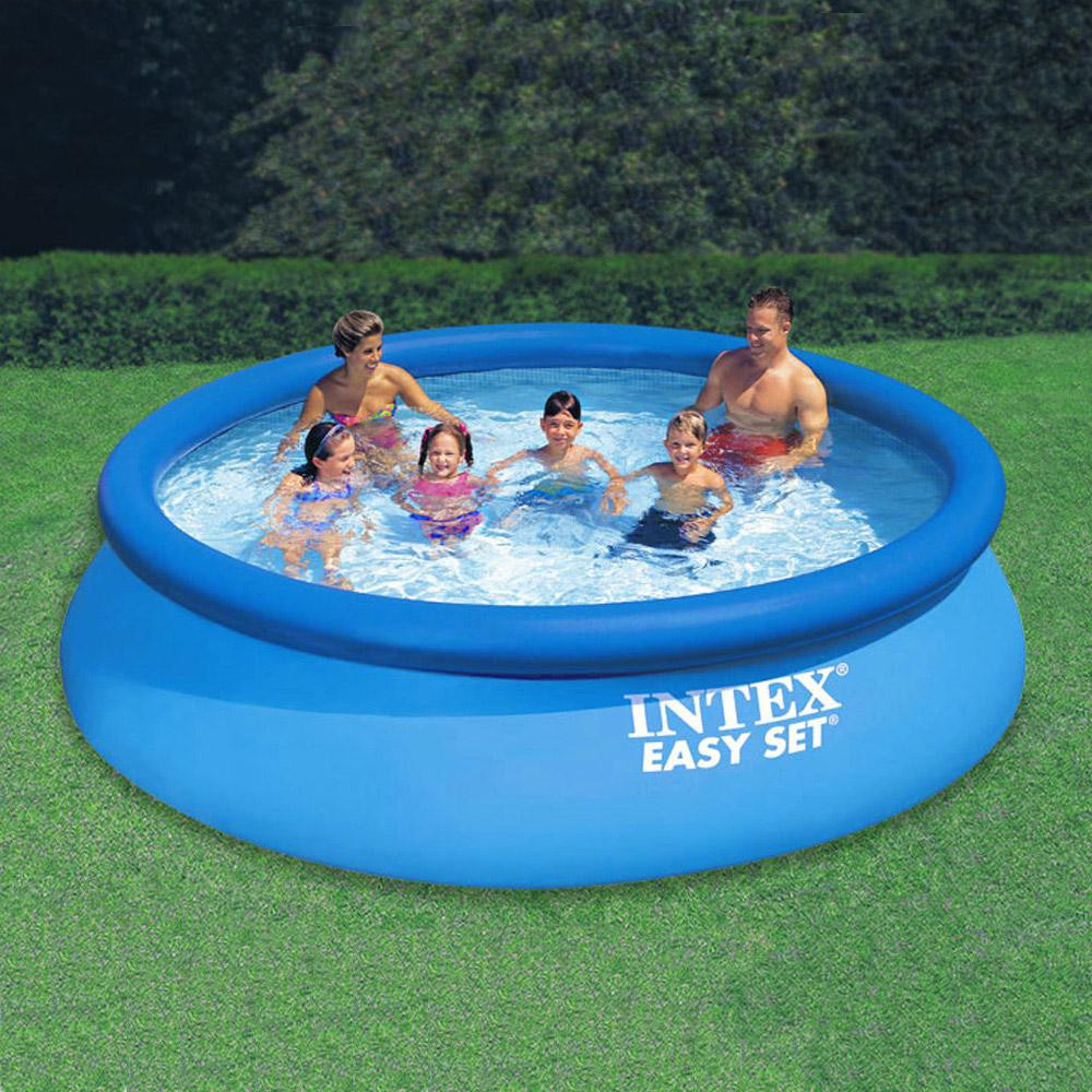 Intex Above Ground Pool
 Intex 12 ft Round 30 in Deep Easy Set Swimming Pool with