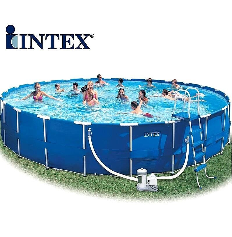 Intex Above Ground Pool
 Pool swimming Intex above ground frame bracket Deluxe Set