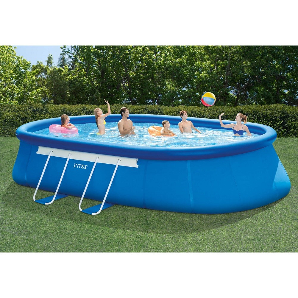 Intex Above Ground Pool
 Intex 20ft X 12ft X 48in Oval Frame Ground Swimming