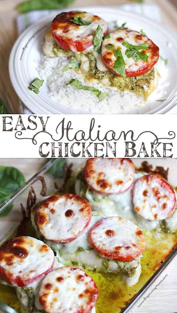 Italian Dinner Ideas
 Easy Dinner Recipe Italian Chicken Bake • The Pinning Mama