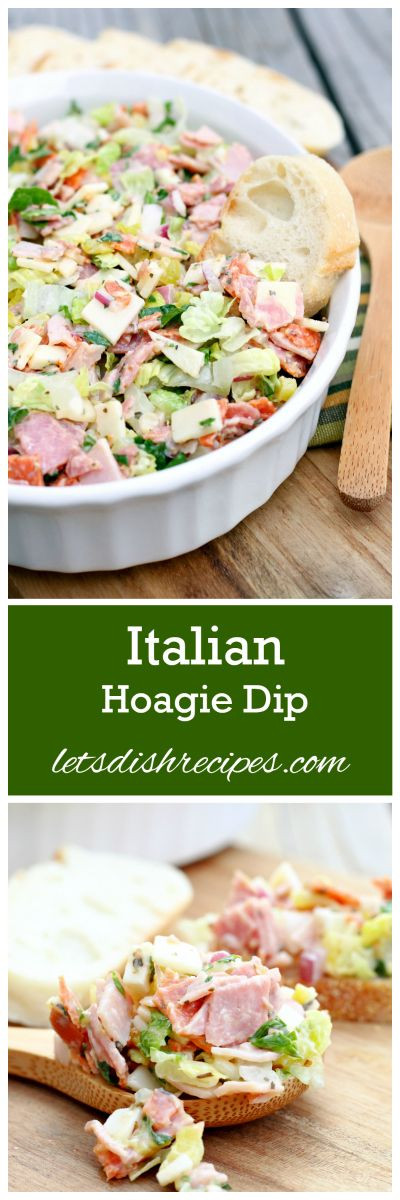 Italian Dips Appetizers
 Italian Hoagie Dip Appetizers in 2019