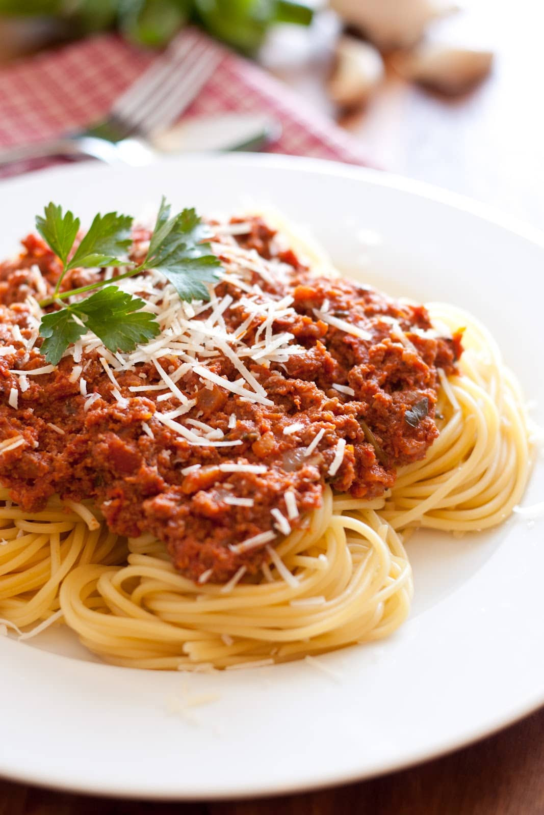 Italian Pasta Sauces
 Spaghetti with Meat Sauce Authentic Italian Style
