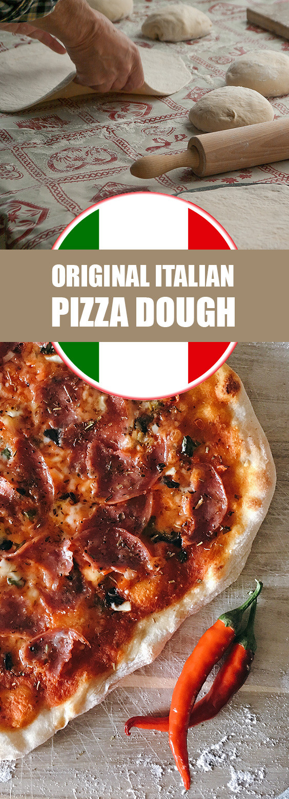 Italian Pizza Dough
 Authentic Italian Pizza Dough Recipe