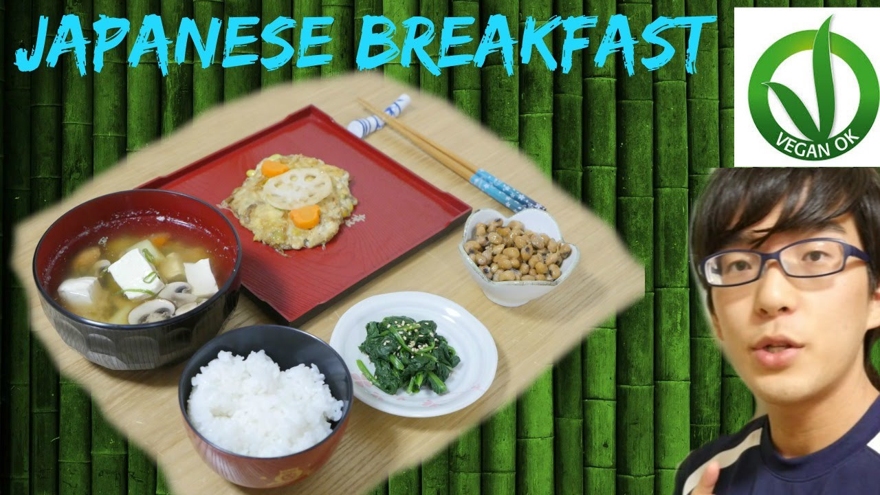 Japanese Food Recipes Vegetarian
 Japanese Breakfast Vegan