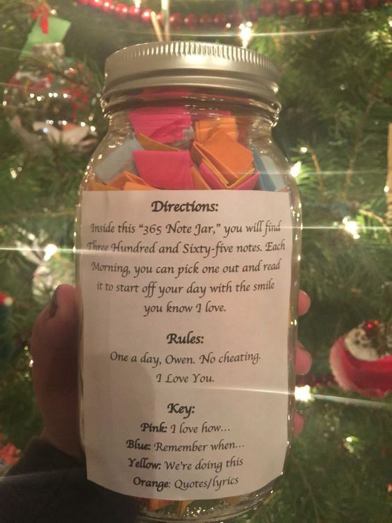 Jar Gift Ideas For Boyfriend
 12 Cute Valentines Day Gifts for Him Valentines