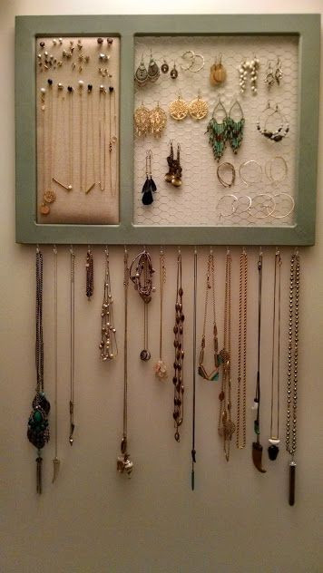 Jewelry Organization DIY
 15 Amazing DIY Jewelry Holder Ideas to Try