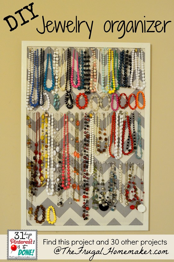 Jewelry Organization DIY
 15 ways to use open storage to organize your home