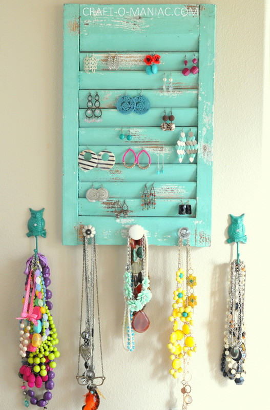 Jewelry Organization DIY
 DIY Jewelry Organization Wall