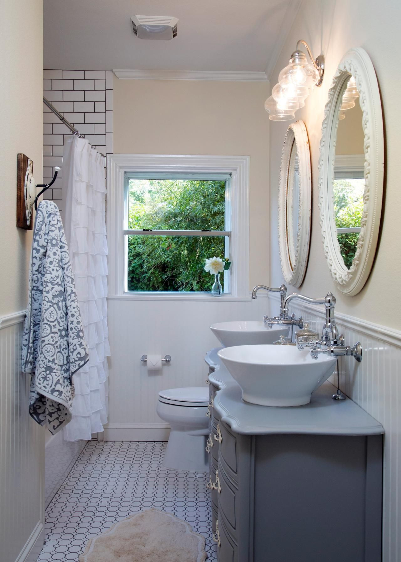 Joanna Gaines Bathroom Design
 Fixer Upper s Best Bathroom Flips Bathroom