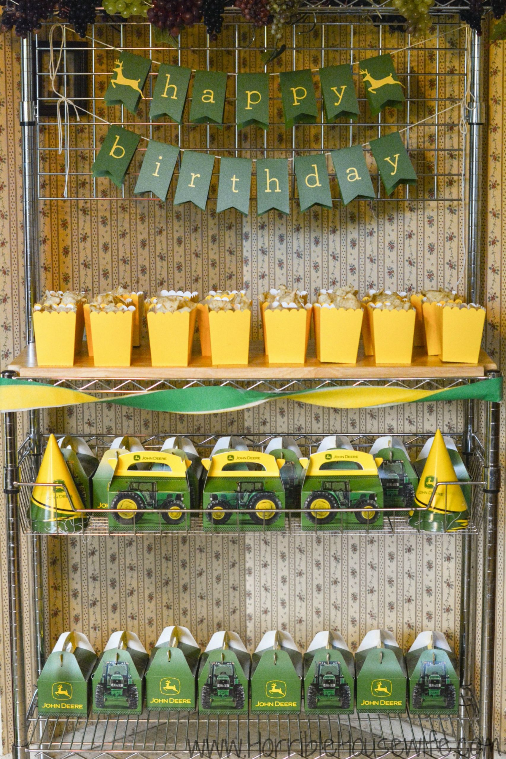 John Deere Birthday Decorations
 John Deere Birthday Party Ideas for a 3 Year Old