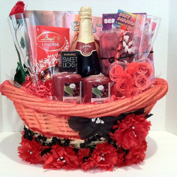 Just Started Dating Valentines Gift Ideas
 Love is in this Romantic Evening Gift Basket For Valentine