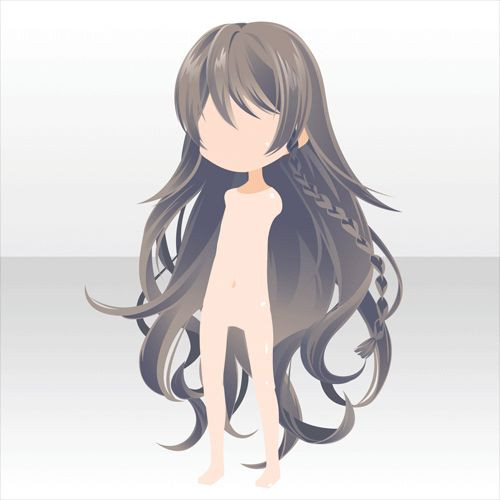 Kawaii Anime Hairstyles
 long anime hairstyles