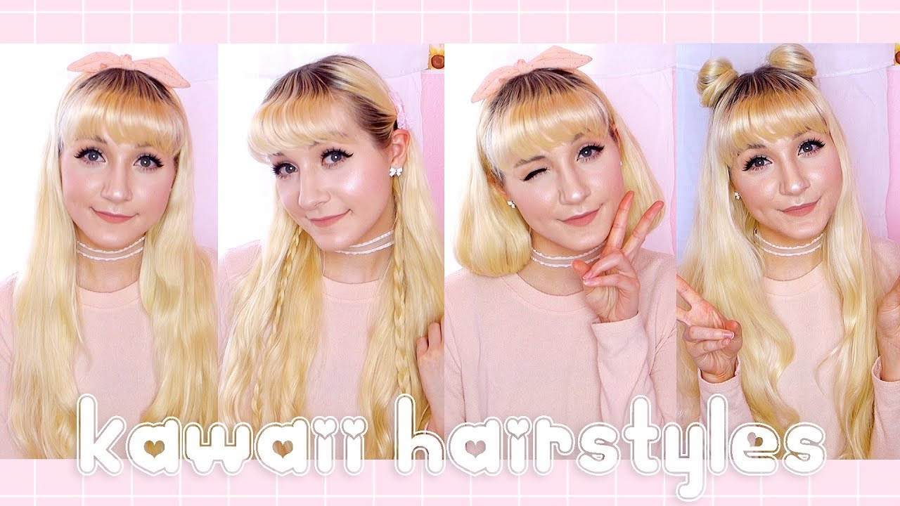 Kawaii Anime Hairstyles
 Simple Kawaii Hairstyles
