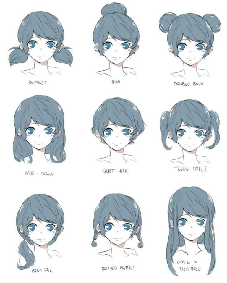 Kawaii Anime Hairstyles
 Pin on Art