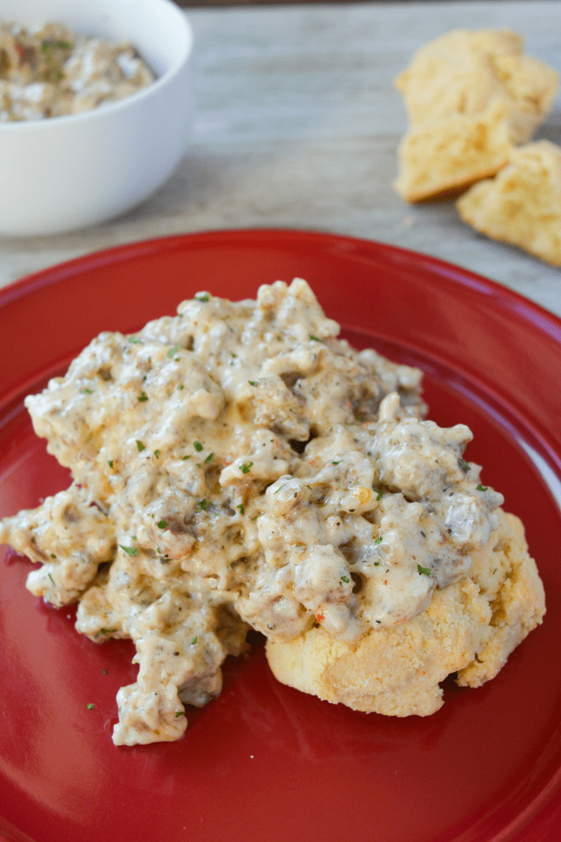 Keto Biscuits And Gravy Recipe
 Easy Keto Biscuits and Gravy Hey Keto Mama
