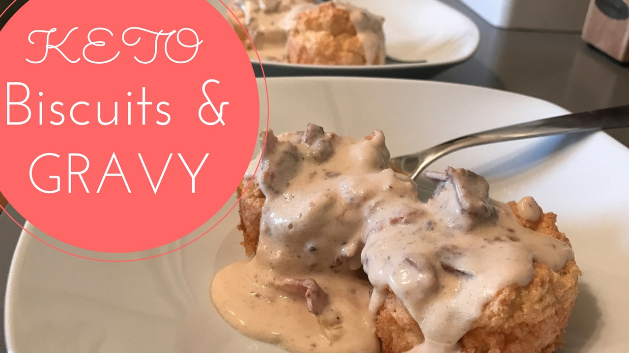 Keto Biscuits And Gravy Recipe
 Keto Biscuits and Gravy "Best I ve Ever Had" Keto