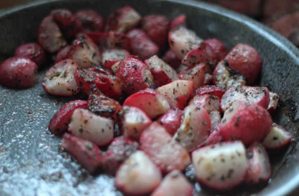 Keto Diet Potatoes
 Roasted radishes Keto potatoes