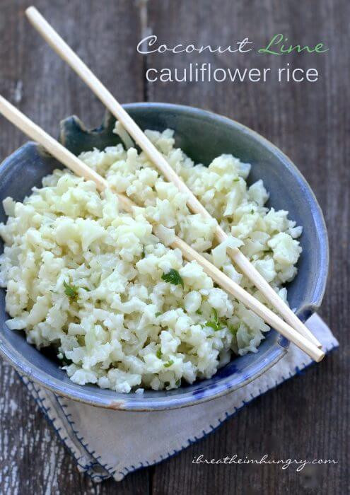 Keto Diet Rice
 Coconut Lime Cauliflower Rice Low Carb and Gluten Free