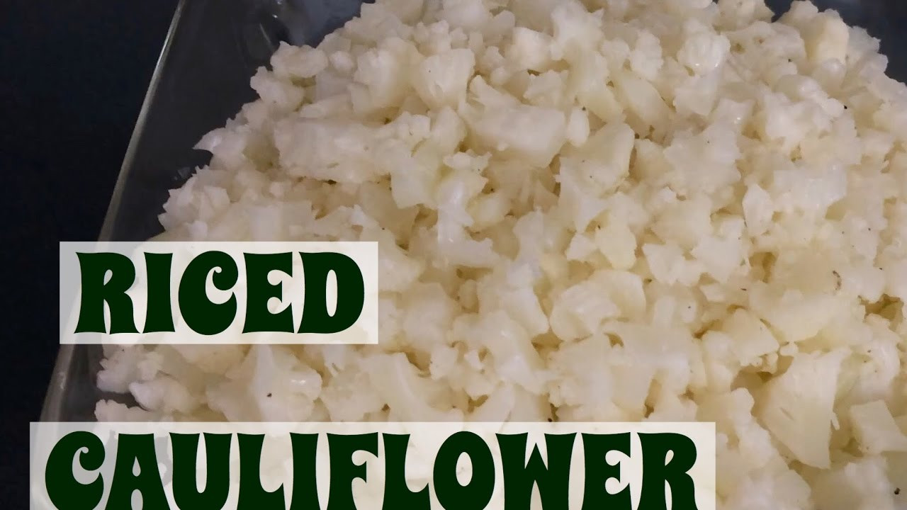 Keto Diet Rice
 KETO RICED CAULIFLOWER Alternative to white rice