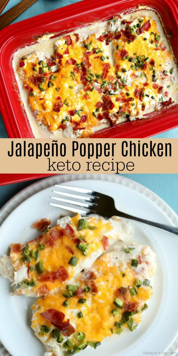 Keto Jalapeno Poppers
 Keto Jalapeño Popper Chicken Easy Keto Chicken Recipe