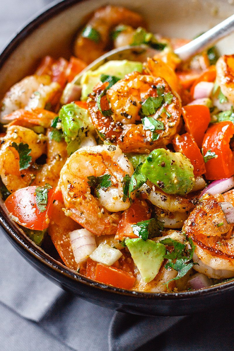 Keto Shrimp Salad
 Shrimp and Avocado Salad Recipe — Eatwell101
