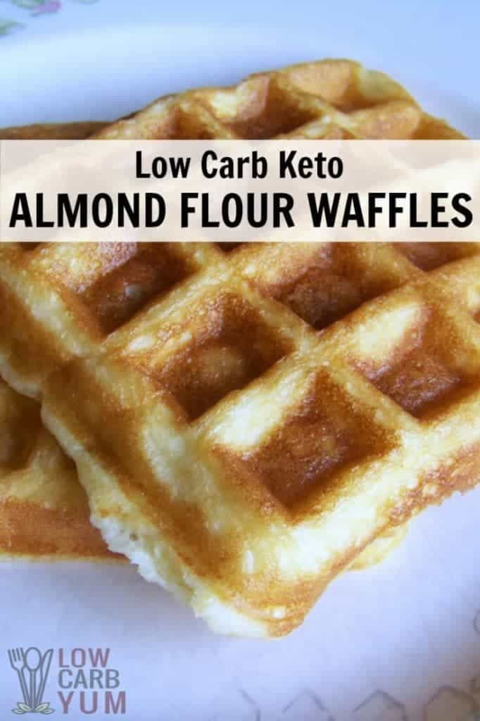 Keto Waffles Almond Flour
 Low Carb Almond Flour Waffles