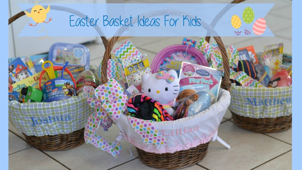 Kid Easter Gifts
 Easter Basket Ideas For Kids