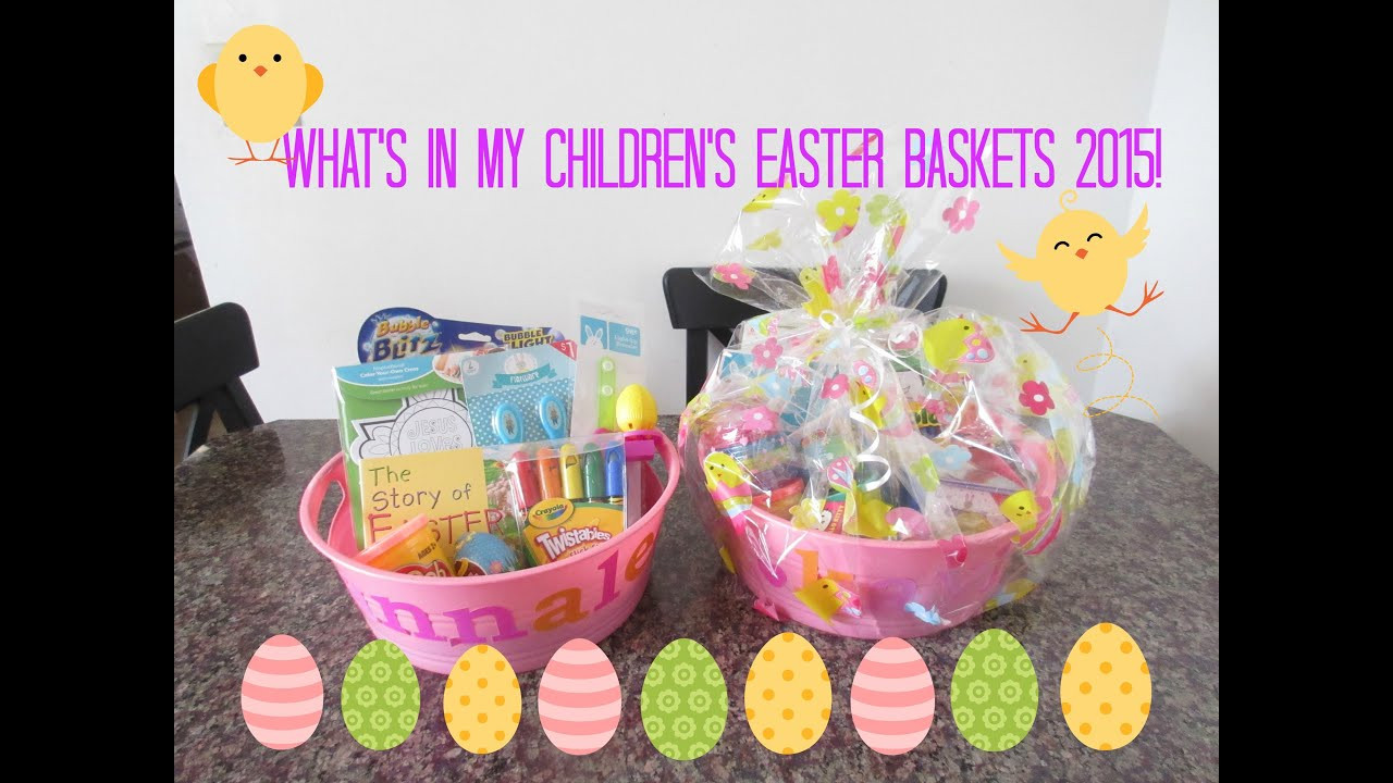 Kid Easter Gifts
 Kid s Easter Baskets 2015 Toddler & Child