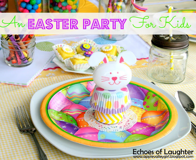 Kid Easter Party Ideas
 An Easter Party For Kids Echoes of Laughter