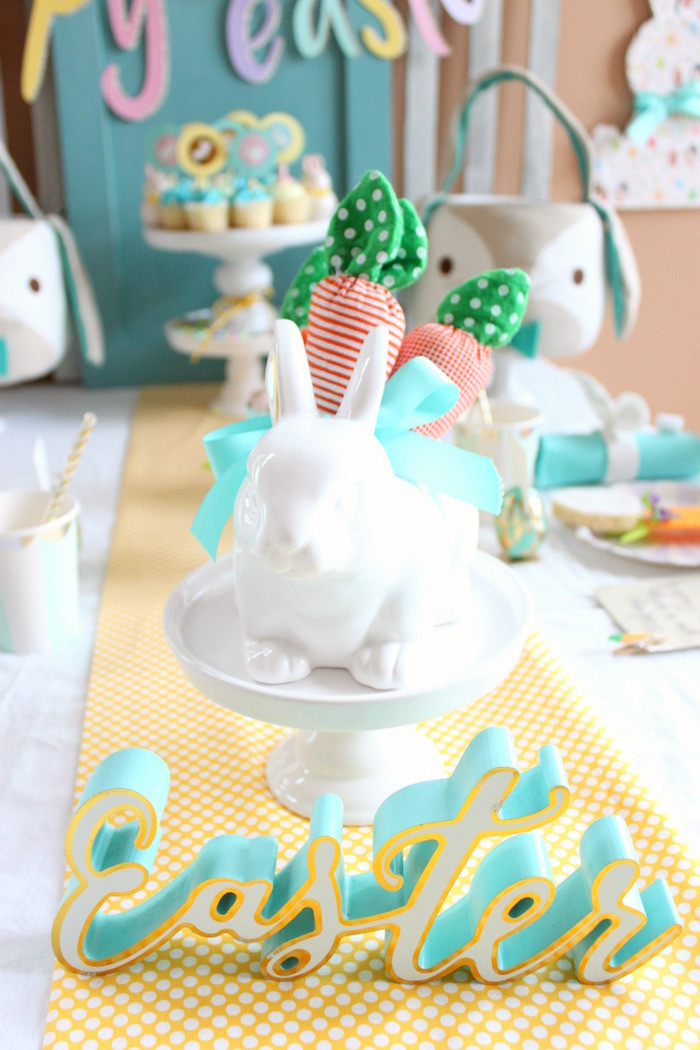 Kid Easter Party Ideas
 Kara s Party Ideas Hoppy Easter Party for Kids