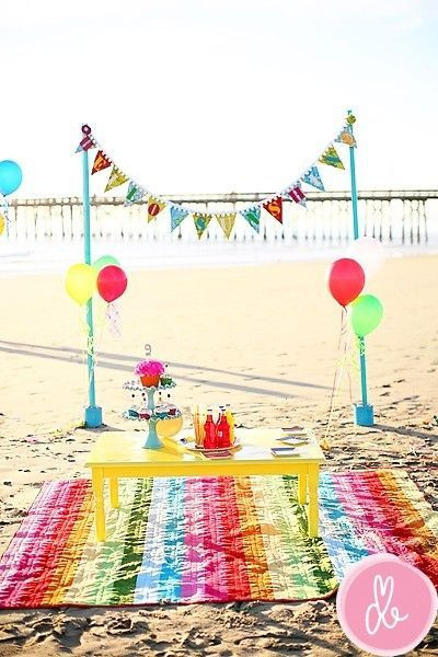 Kids Beach Party Ideas
 Party on the beach iloveNQY Party Ideas Holidays