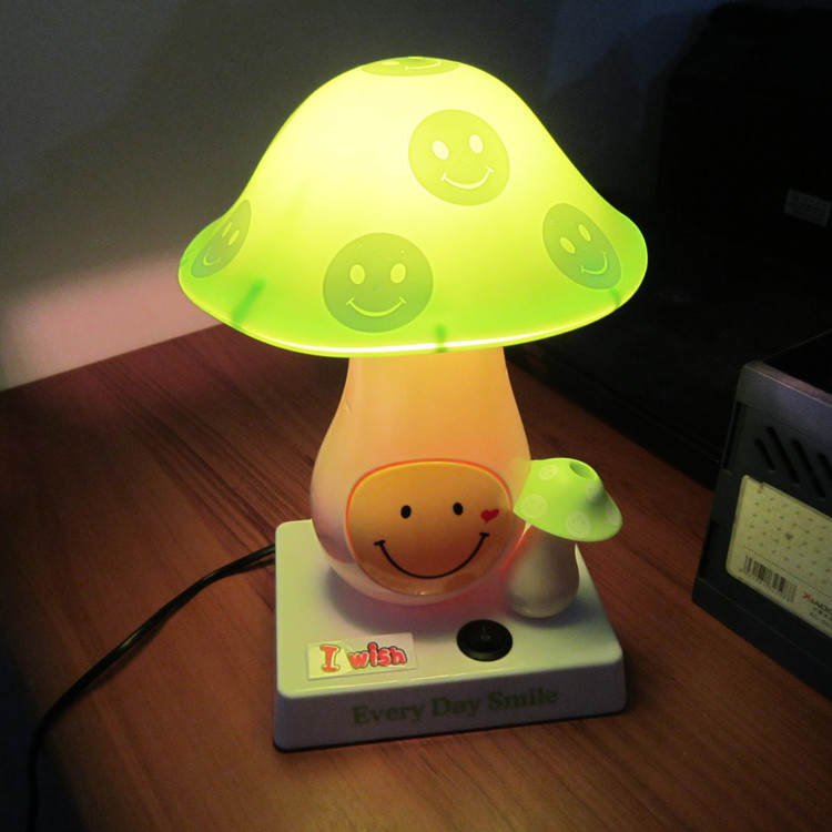 Kids Bedroom Lamps
 Promtion Quality Rustic Princess Big Mushroom Small Night