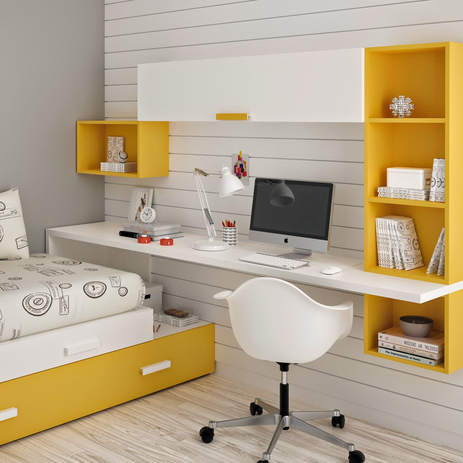 Kids Bedroom Set With Desk
 Muebles Ros Habitaciones para jóvenes y el área de estudio