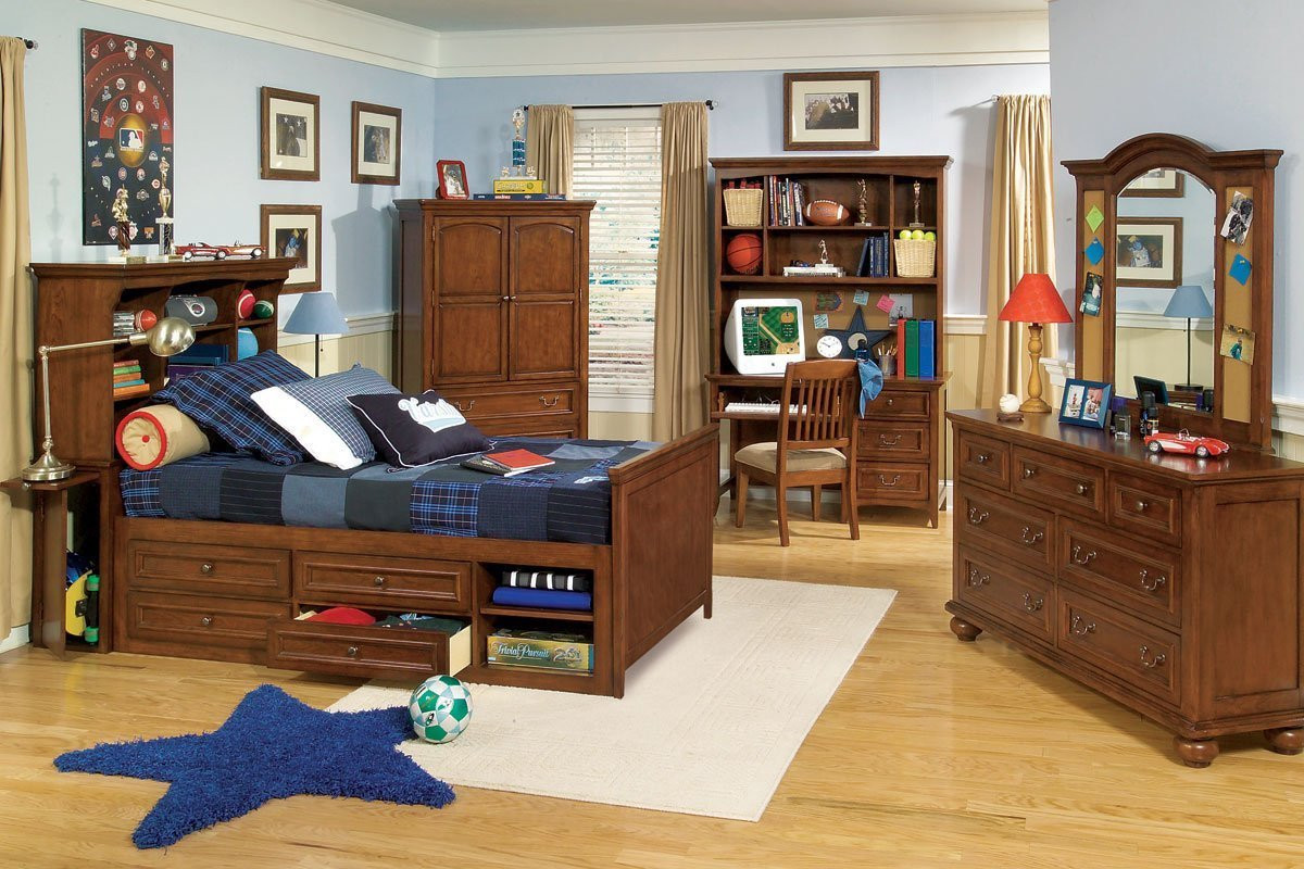 Kids Bedroom Set With Desk
 Boys Bedroom Sets with Desk Home Furniture Design