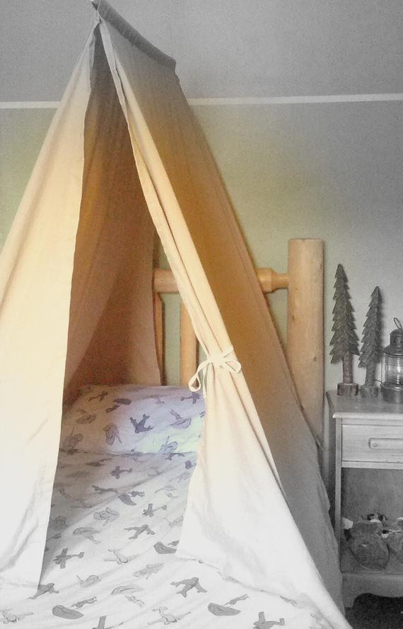 Kids Bedroom Tent
 Twin Size Bed Tent Custom Kids Teepee Canopy for Boys or